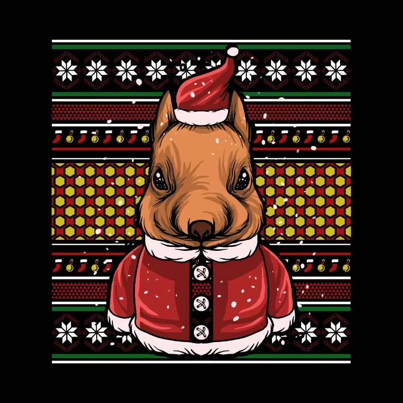 Pull de Noël moche Tshirt Chien de Noël