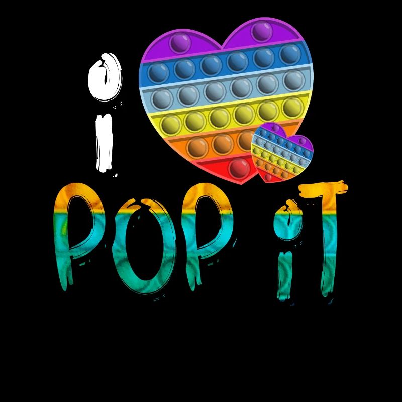 J’adore pop-it pour un fan de jouets fidget pop