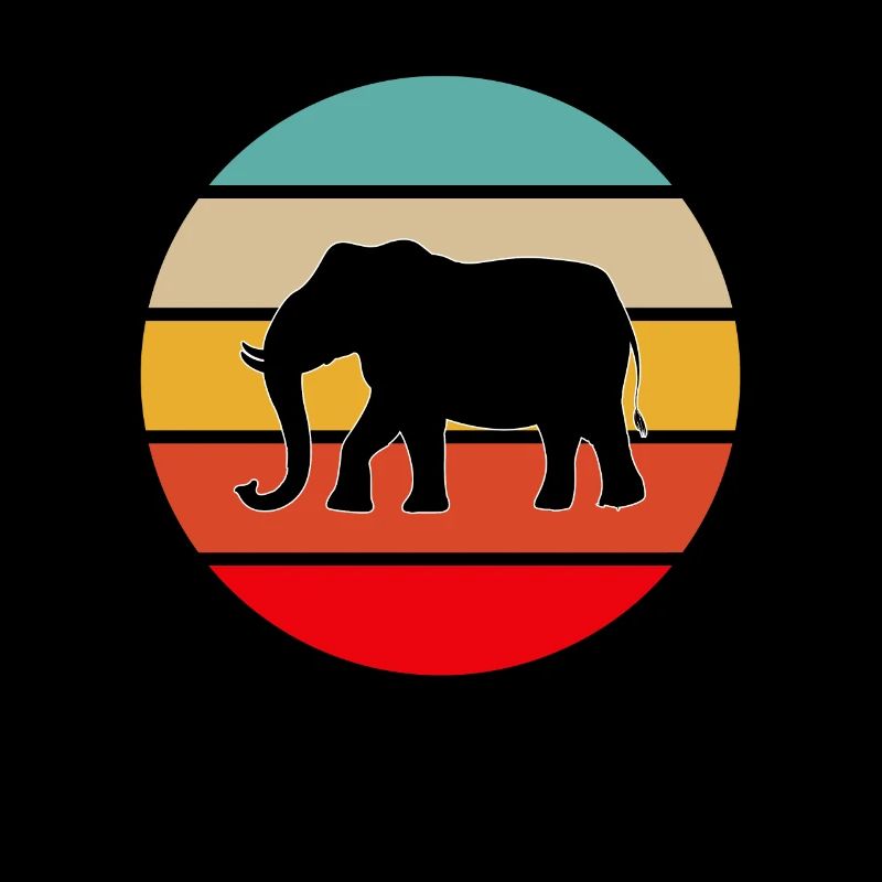 Éléphant Rétro