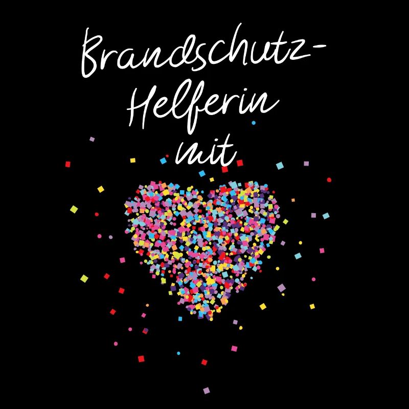 Brandschutzhelferin mit Herz Brandschutz Arbeit
