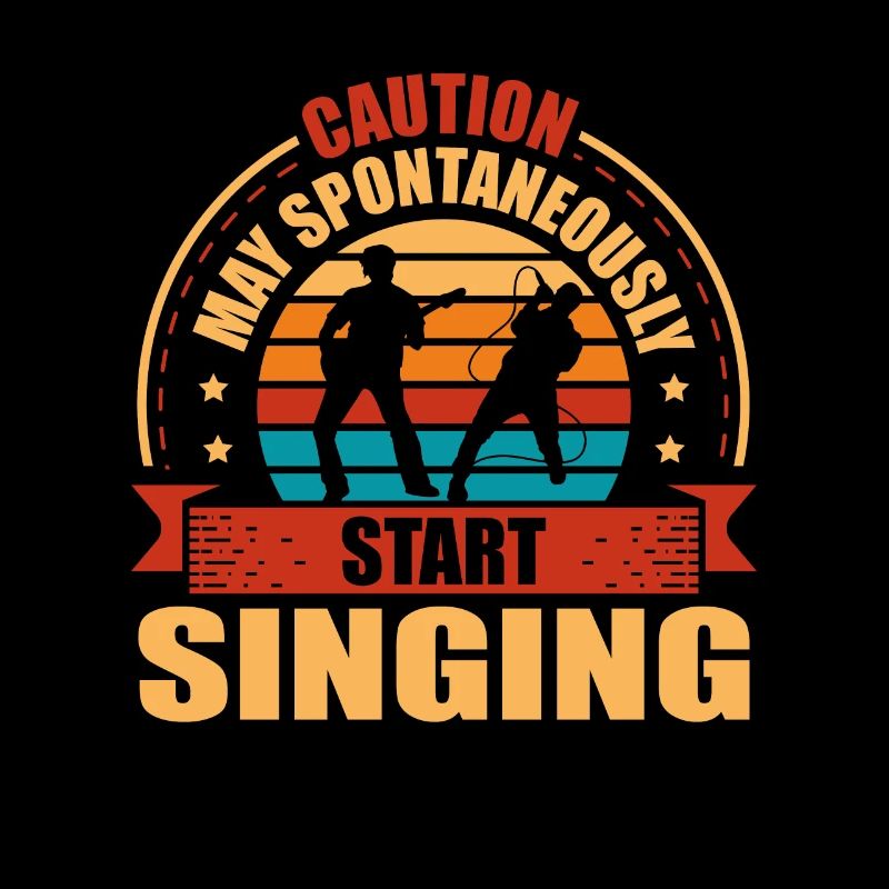 Can spontaneously start singing singer karaoke