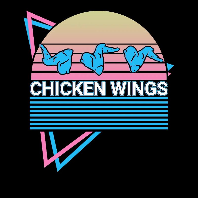 Ailes de poulet rétro