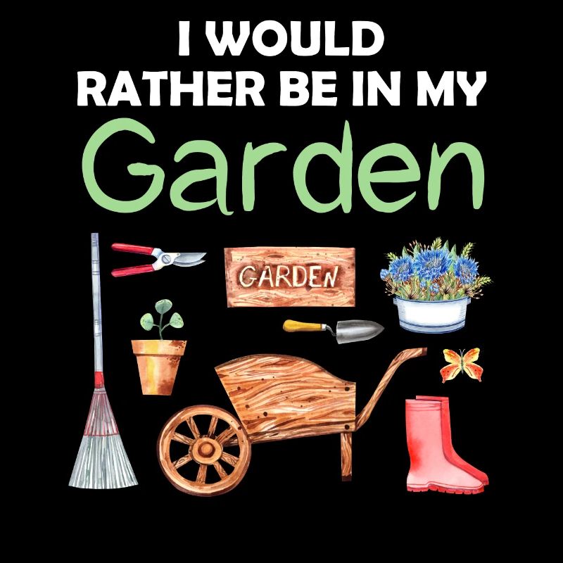 Garten Lustiger Spruch Hobbygärtner Geschenkidee