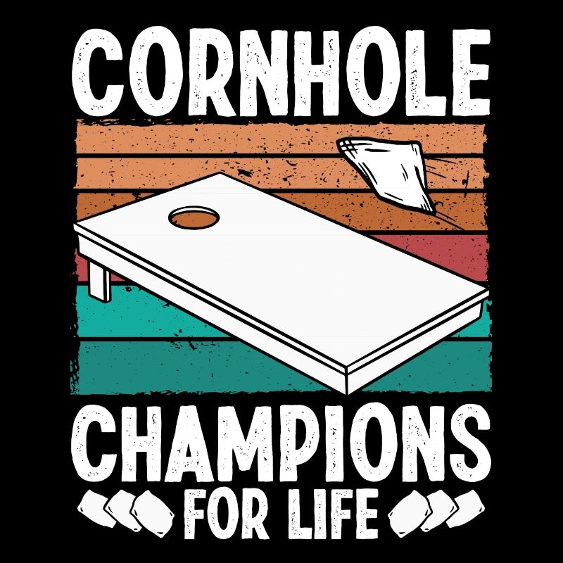 Cornhole Game Champions for Life Cornhole Player