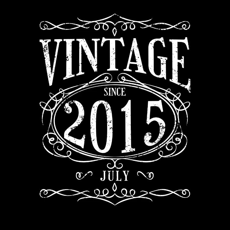 Geburtstag - Vintage since Juli 2015