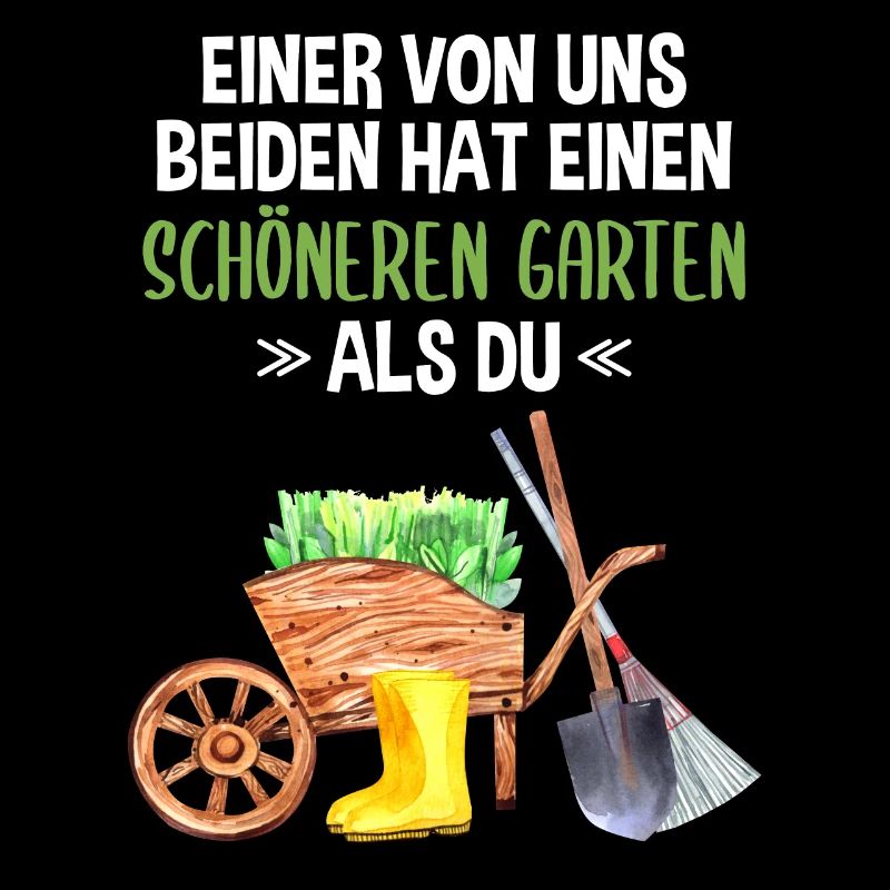 Garten Lustiger Spruch Hobby Gärtner Geschenkidee
