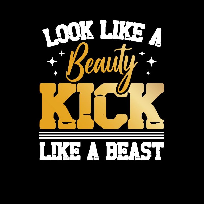 On dirait un coup de pied de beauté comme une bête de karaté