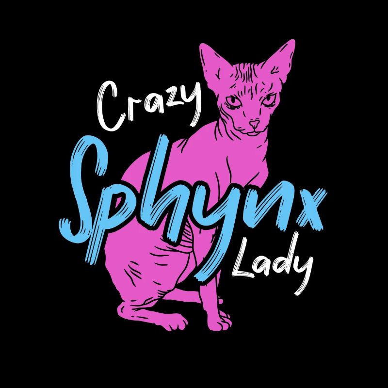 Verrückte Sphynx Lady Ever Kitten Pet Owner