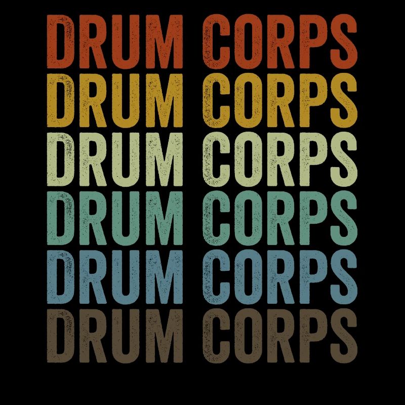 Drum Corps Batteur Batteur