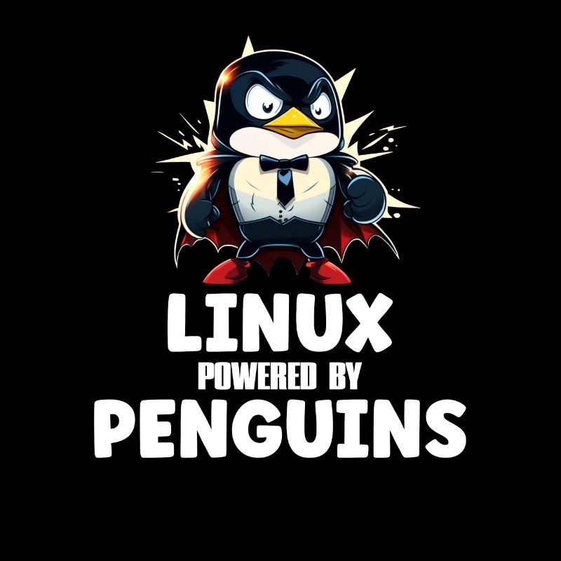 Linux Powered By Penguins