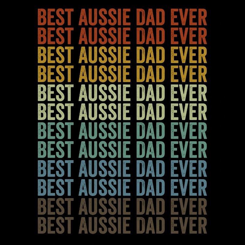 Bester Aussie-Dad aller Zeiten Australian Shepherd