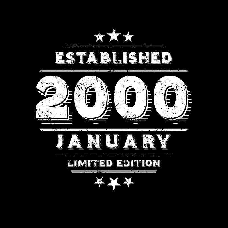 Geburtstag im Januar 2000 - January