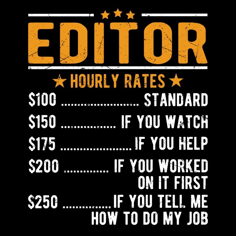 Editor Stundenlohn