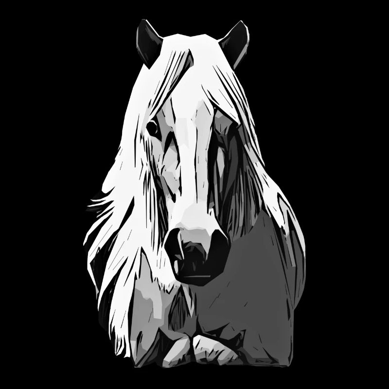 Motif d’animal de cheval
