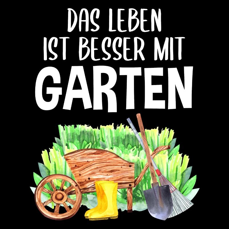 Garten Spruch Hobby Gärtner Geschenkidee