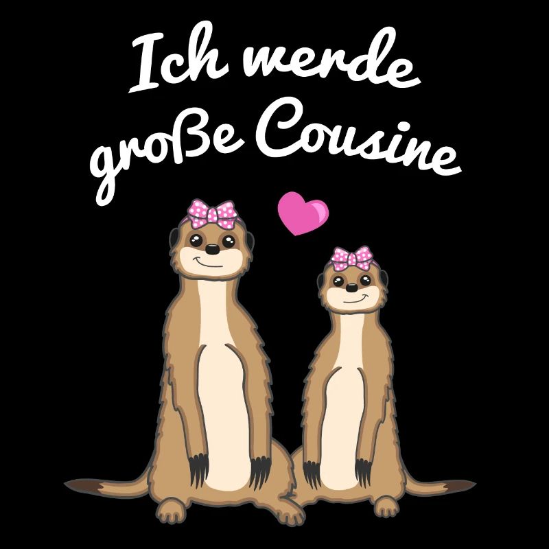 Ich Werde Große Cousine Erdmännchen Geschenk