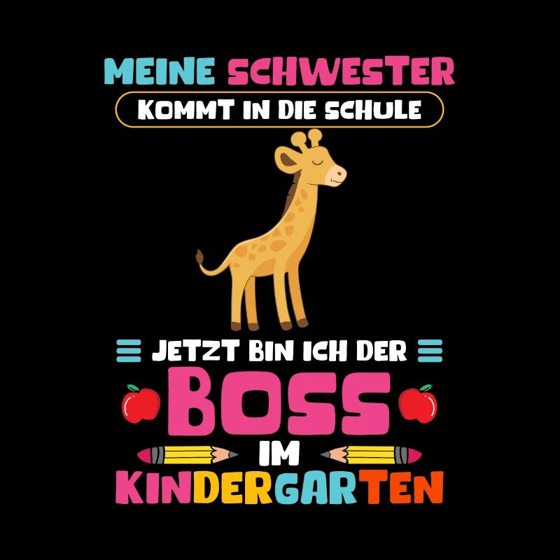 Schwester kommt in die Schule Jetzt bin ich Chef