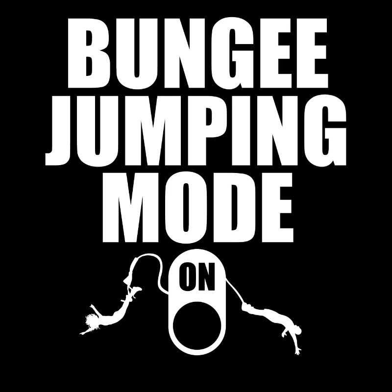 Bungee-jumping-modus Auf Bungee-jumper-adrenalin