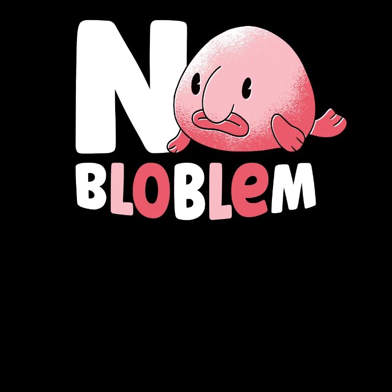 Pas de poisson blob Bloblem Poisson d’eau profonde Moche