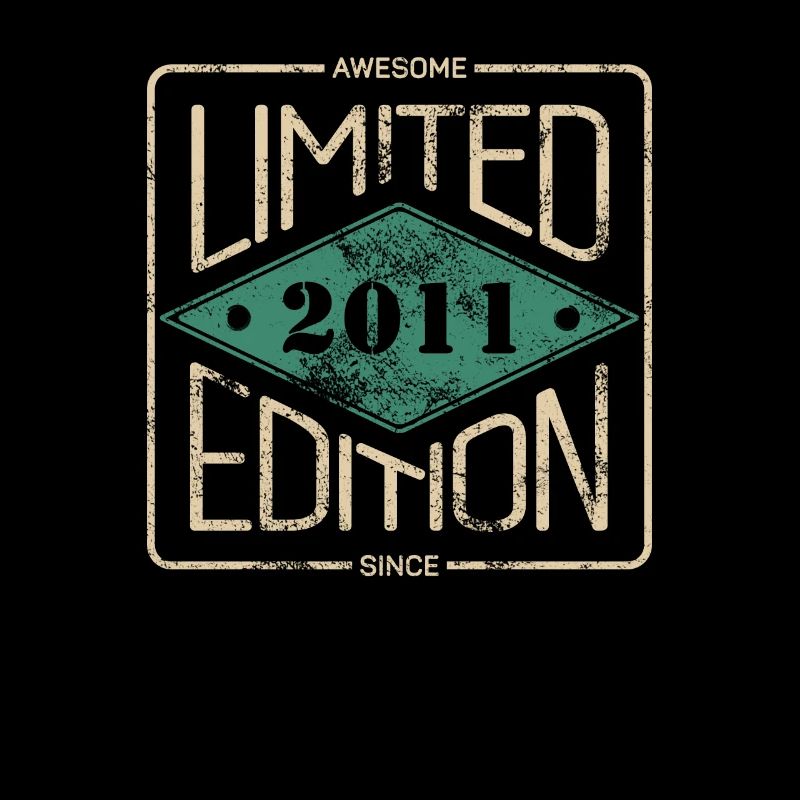 Awesome Since 2011 Retro Vintage Design