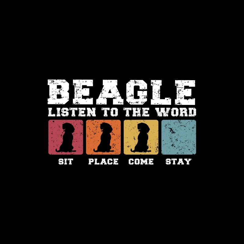Beagle écoute le mot
