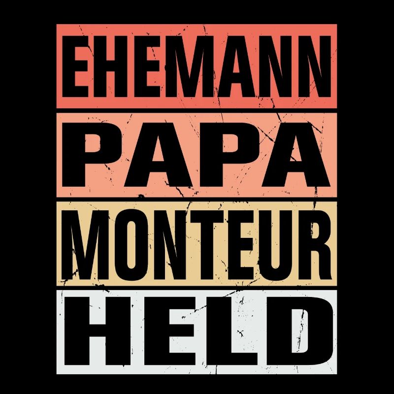 Monteur Vater Ehemann Held
