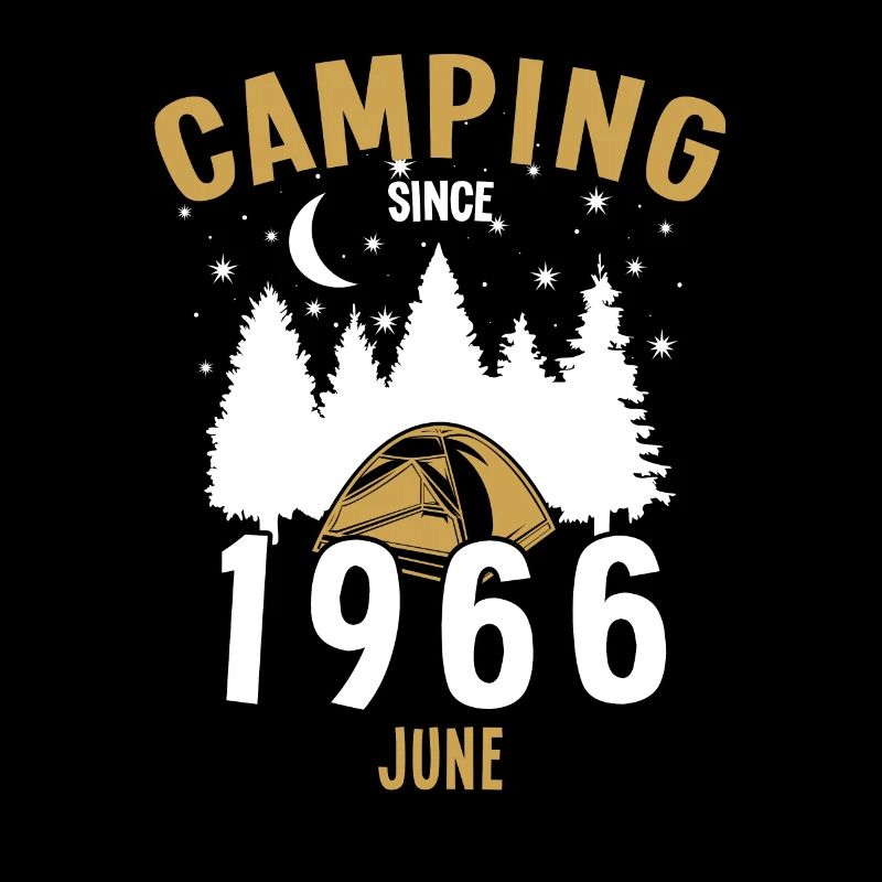 Geburtstag: Camping seit Juni 1966 Zelten