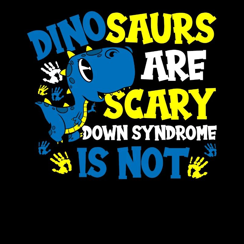 Dinosaurier Sind Beängstigend Down-syndrom Ist