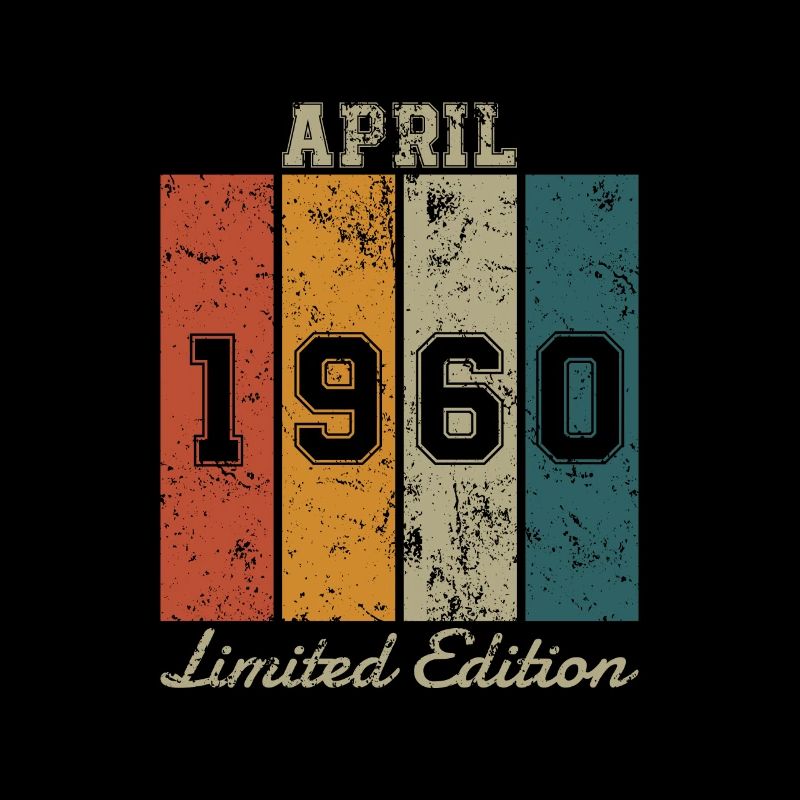 Date de naissance : Avril 1960 - Edition Limitée Rétro
