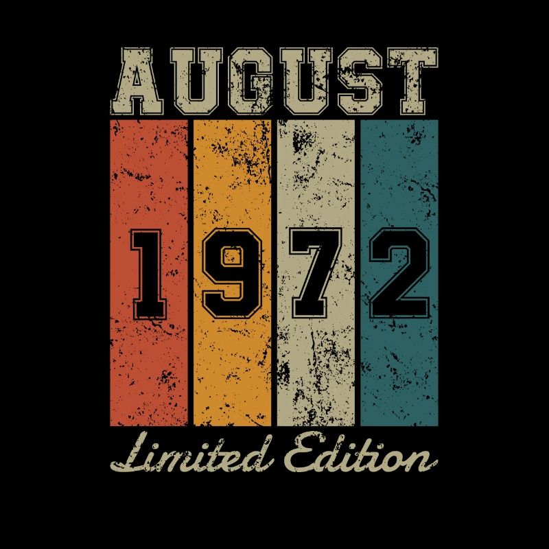 Date de naissance : Août 1972 - Edition Limitée Rétro