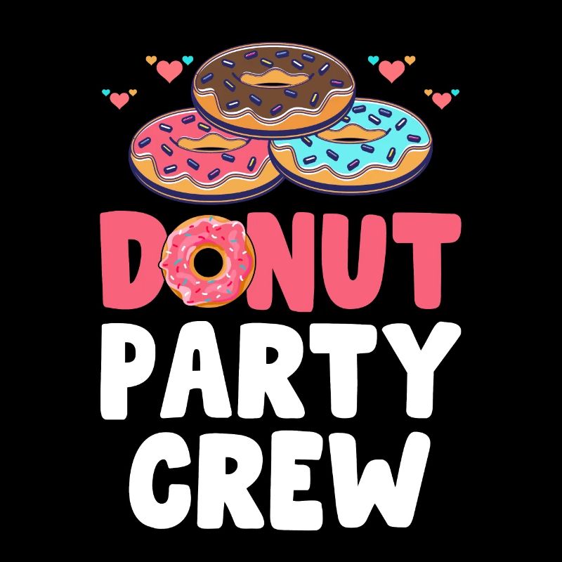 Donut Party Crew Donut Eater Donut Donut Lover