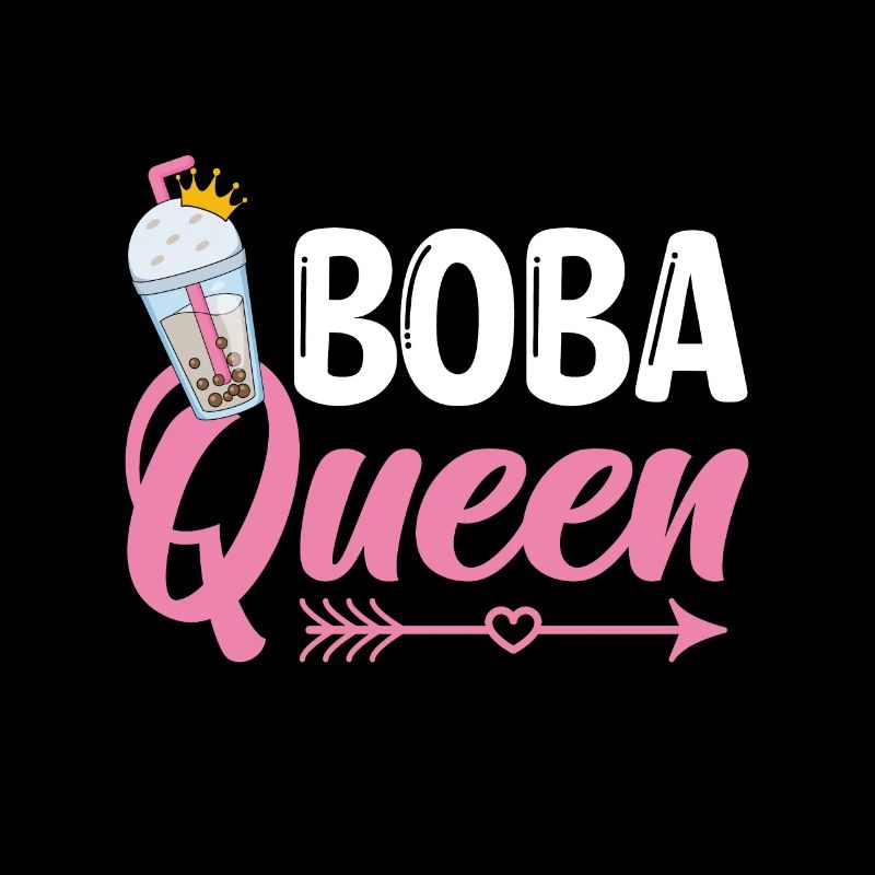 Boba Queen Bubble Tea Lovers Boba Tea Drinkers