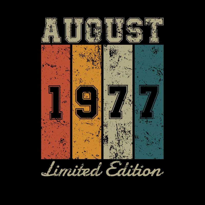 Date de naissance : Août 1977 - Edition Limitée Rétro