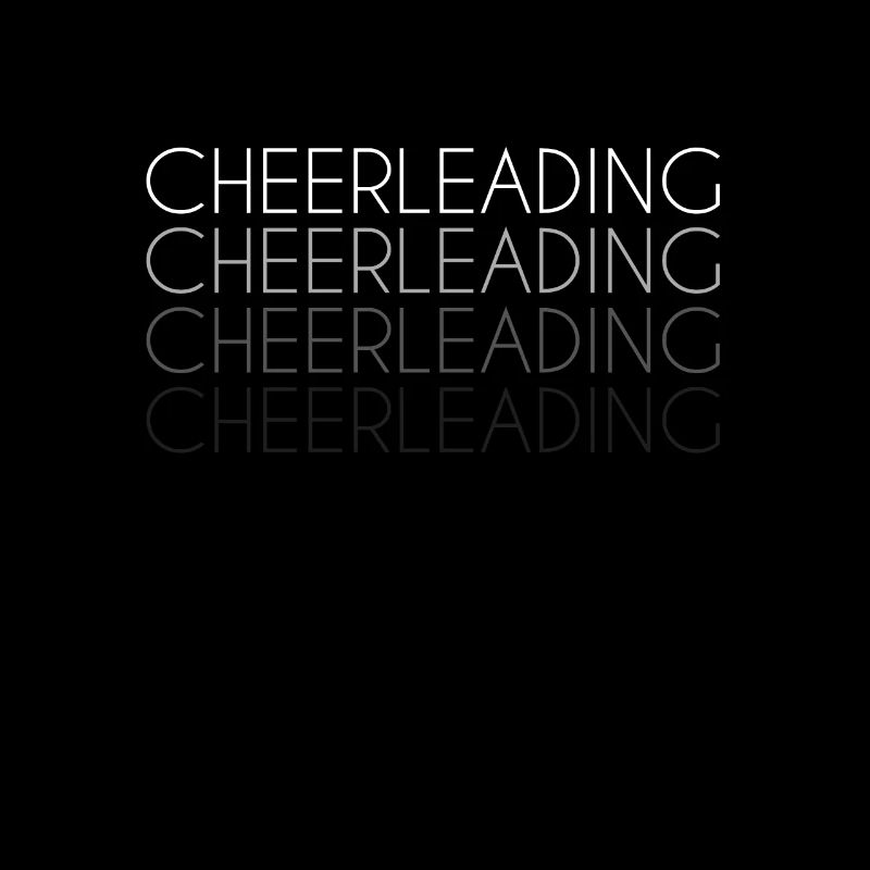 Lettrage de cheerleading