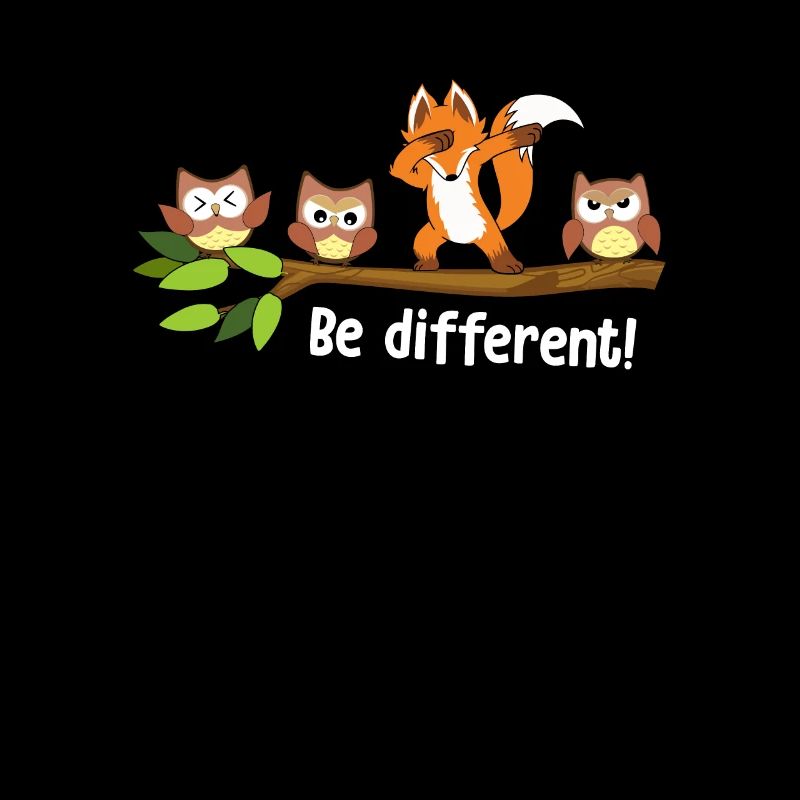 Be Different Dabbing Fuchs