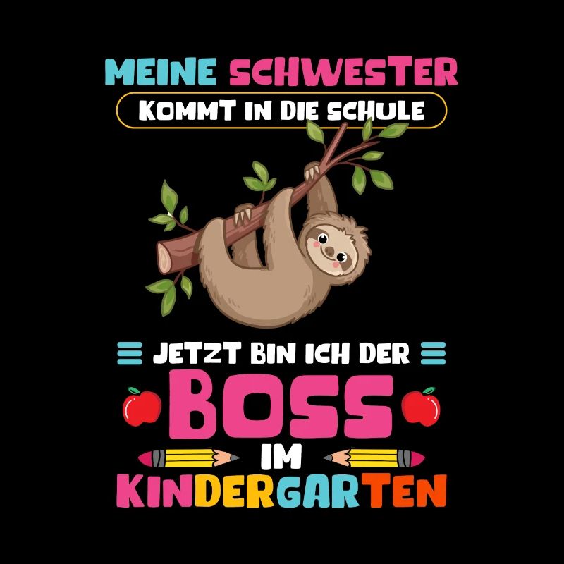 Schwester kommt in die Schule Jetzt bin ich Chef
