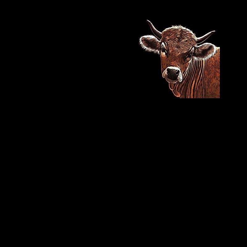 Impression de motifs de ferme de vaches