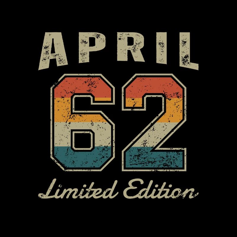 Date de naissance : Avril 1962 - Edition Limitée Rétro