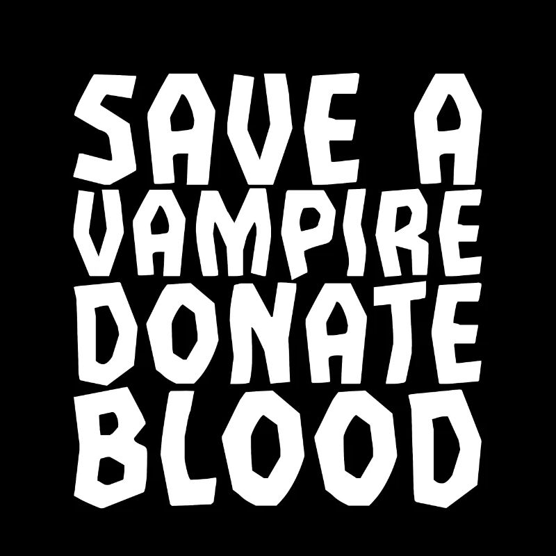 Save A Vampire, Donate Blood