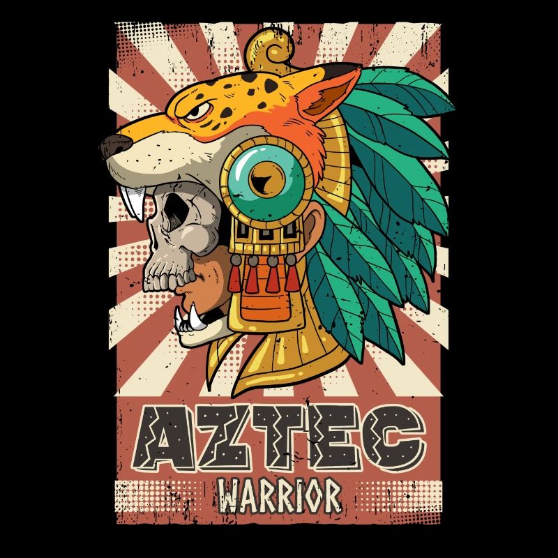 Guerrier aztèque mexicain Aztèques