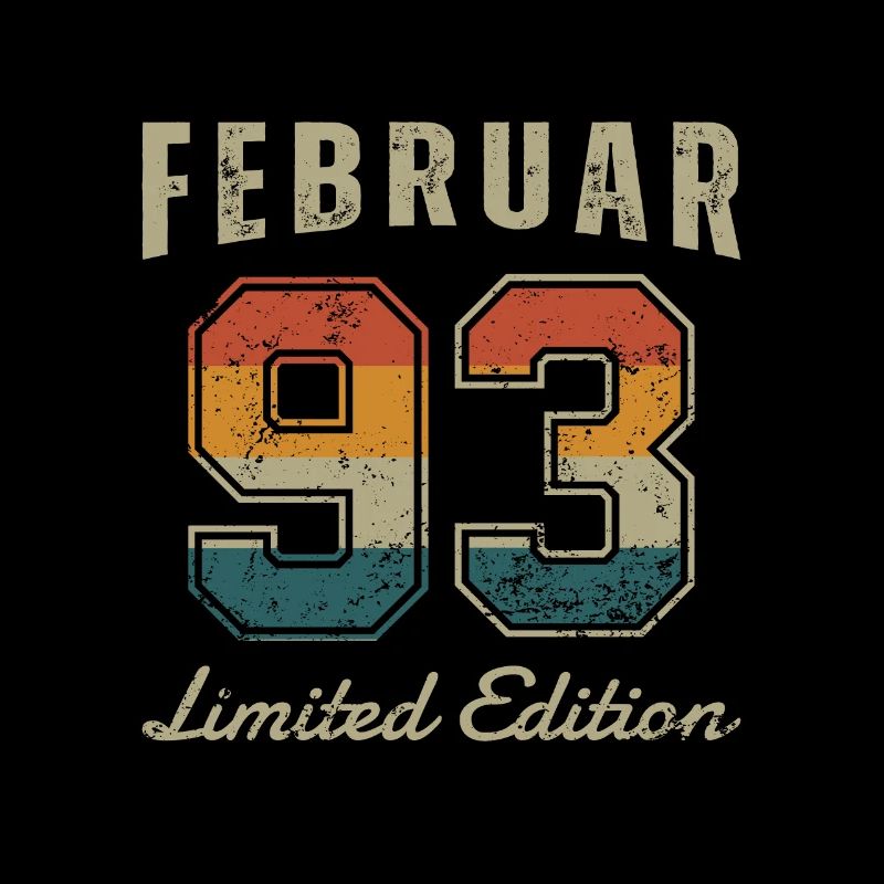 Date de naissance: Février 1993 - Edition Limitée Rétro
