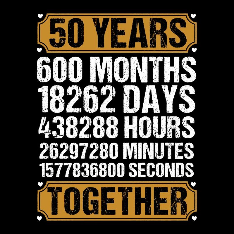 50. Hochzeitstag Ehemann Ehefrau Ehe Beziehung