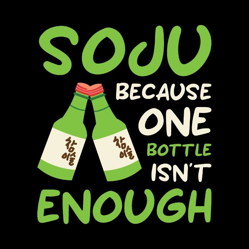 Soju Korean Wine Drink Corée