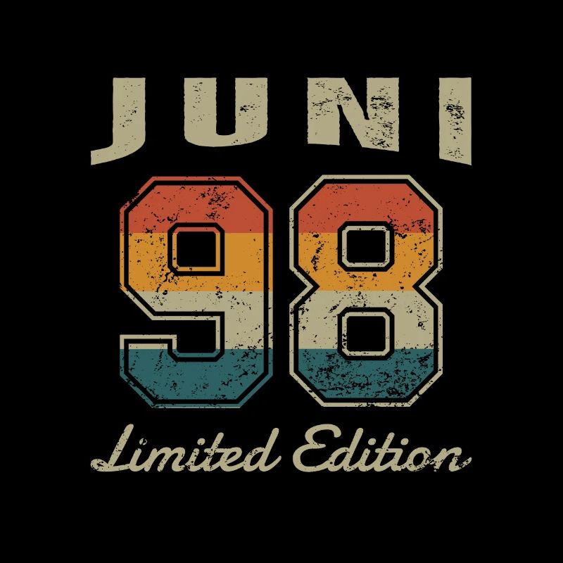 Geburtstag: Juni 1998 - Limited Edition Retro