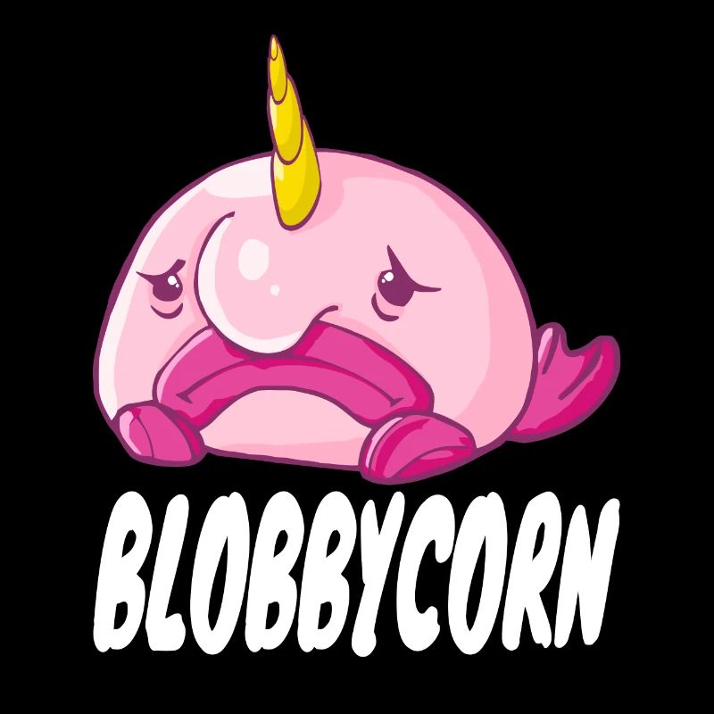 Costume de Blobfish - Visage de poisson Blob laid -