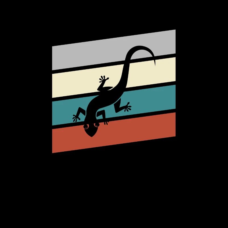 Eidechse Retro