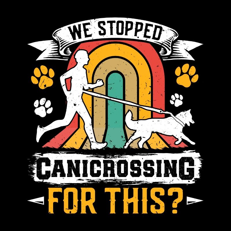 Chien de course Canicross Design