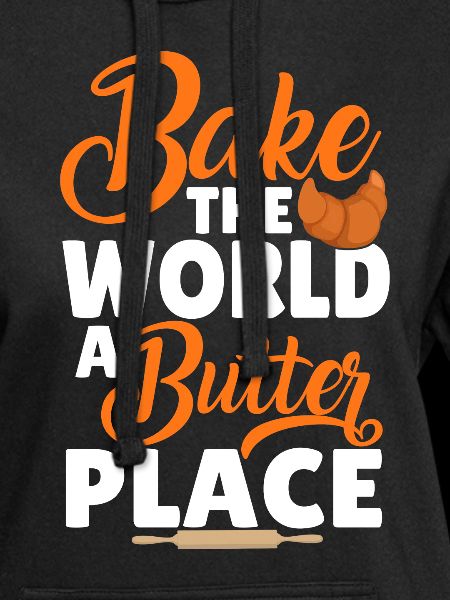 Funny bread baking baker