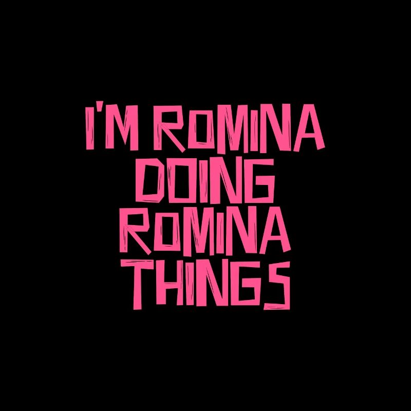 I'm Romina doing Romina things