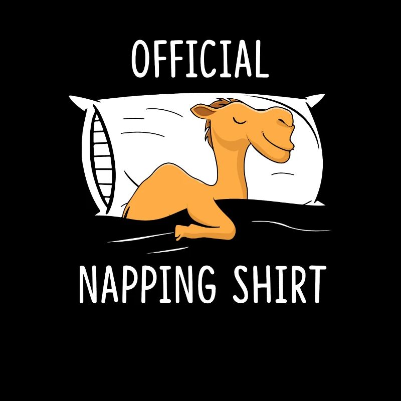 Official Napping Shirt Camel